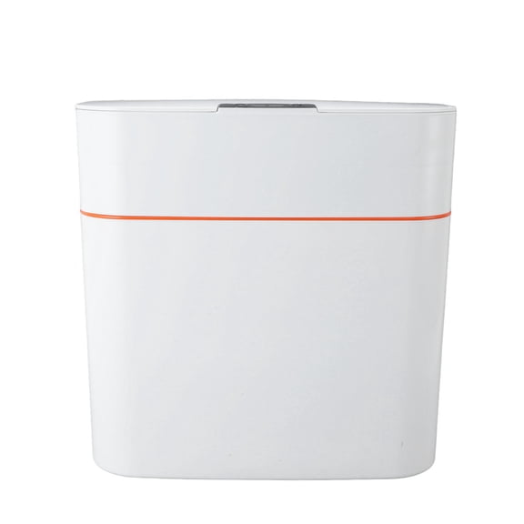 Suodoka 15L Smart Sensor WallMounted Trash Can, IPX5 Waterproof, NoContact Lid, 15Liter Capacity, Ideal for Bathroom, Bedroom & Living Room