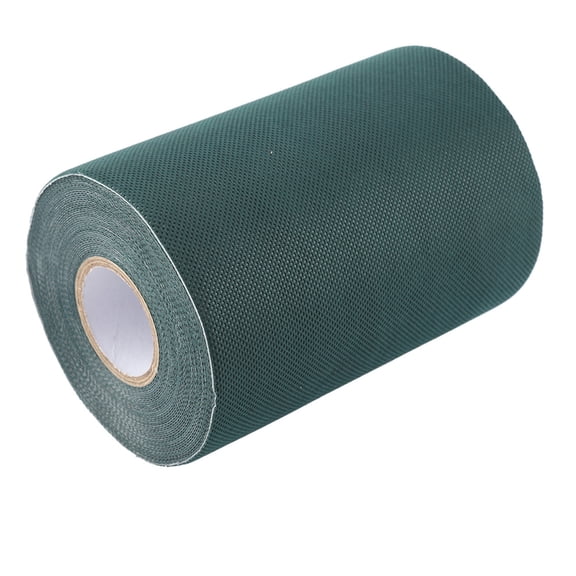 Suodoka 15cm x 10m Self Adhesive Artificial Grass Joining Tape (5.9 in x 32.8 ft) Green Synthetic Turf Seaming Tape for Garden Lawn and Outdoor Carpet Decoration