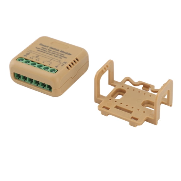 Suodoka 16A WiFi Relay Switch Module Smart Light Switch 1 Channel with Power Monitoring Timer Compatible with Alexa Tuya App for Home Automation Upgrade