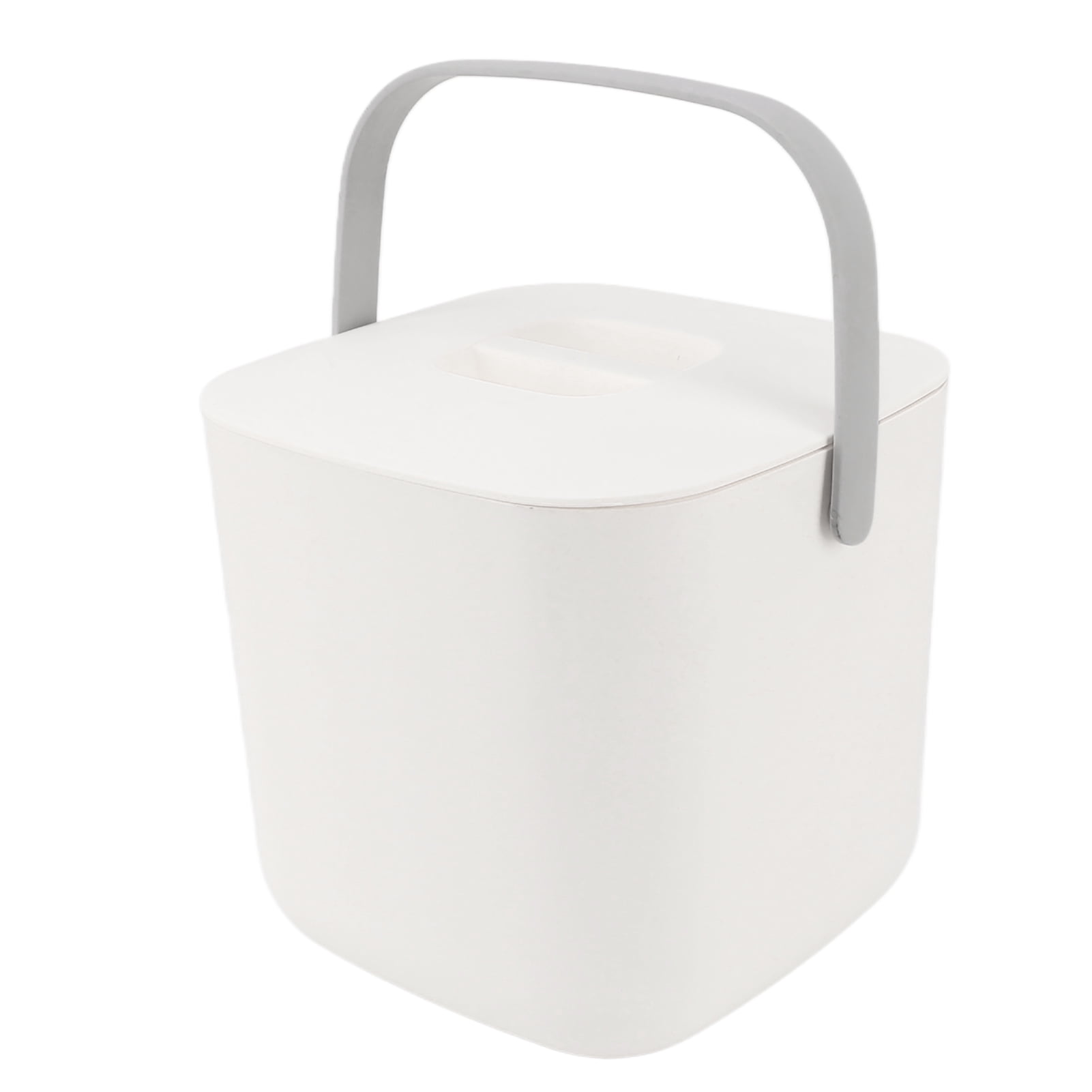 Suodoka 18W Mini Sink Dishwasher with Bucket Portable Ultrasound Dish Washing Machine IP67 Waterproof White 4.33 x 4.33 inches / 11 x 11 cm