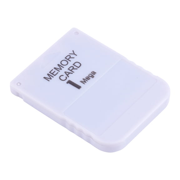 Suodoka 1MB Memory Card Stick For Playstation 1 One PS1 Game Console, White (0.35 oz / 10g)