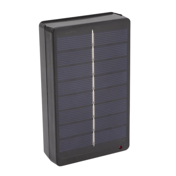 Suodoka 1W 4V Portable Solar Panel Battery Charger Box Case for AA AAA 1.2V Batteries - Weather-Resistant Rectangular Power Station for Outdoor Activity & Camping (4.53 x 2.76 x 1.06 in / 11.5x7 cm)
