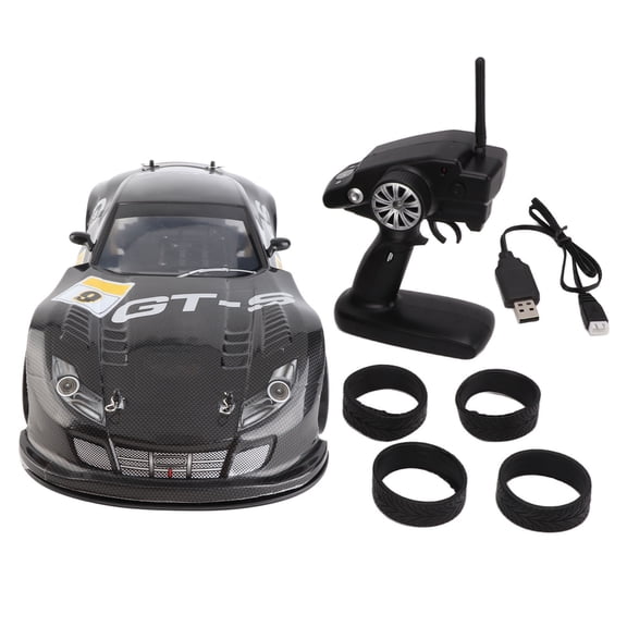 Suodoka 2.4G 1/10 High Speed Drift Racing RC Car Double Battery Electric Remote Control Car Toy