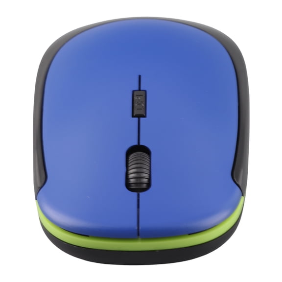 Suodoka 2.4G Wireless Mouse Adjustable Optical USB Receiver Notebook Computer Accessory 1600dpi Blue 4.72 inches / 12 cm Compact Portable Design for Home Work Travel Precision Control