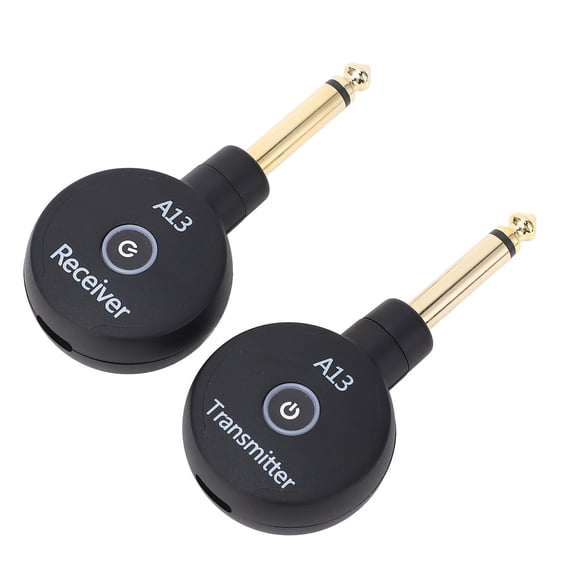 Suodoka 2.4GHz Wireless Guitar System Receiver Transmitter 6.35mm Jack 100ft Range