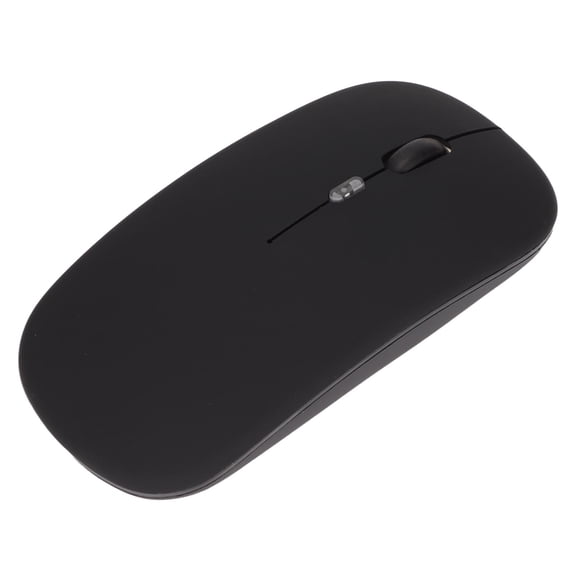 Suodoka 2.4GHz Wireless Mouse, 10M Range 1200 DPI Rechargeable Silent Office Mice with Colorful RGB Backlight for Laptop Desktop Computer PC and Mac (Black / 5.11 x 3.15 x 1.18 Inches / 2.36 oz)
