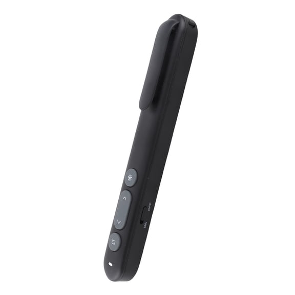Suodoka 2.4GHz Wireless Presentation Clicker Remote Control Flip Pen for Meeting, Teaching, and Speech, Battery Powered Presenter Controller, Built-in Red Laser Pointer (16.0 inches / 40.64 cm)