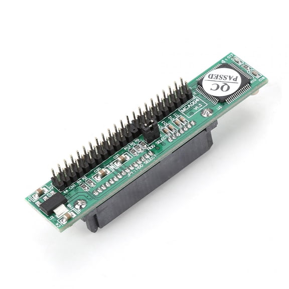 Suodoka 2.5" Hard Drive HDD SATA Female to IDE 44Pin Male Converter Adapter Card for PC Desktop Components Upgrade High Speed Data Transfer 150MB/s JM20330 Chipset Green