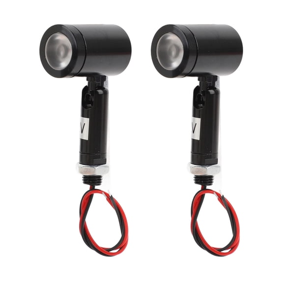 Suodoka 2Pack Mini LED Spotlights 12V DC, 3000K Warm Light, 1W, 85RA, Ideal for Art, Jewelry, Plants, Cabinets & Galleries