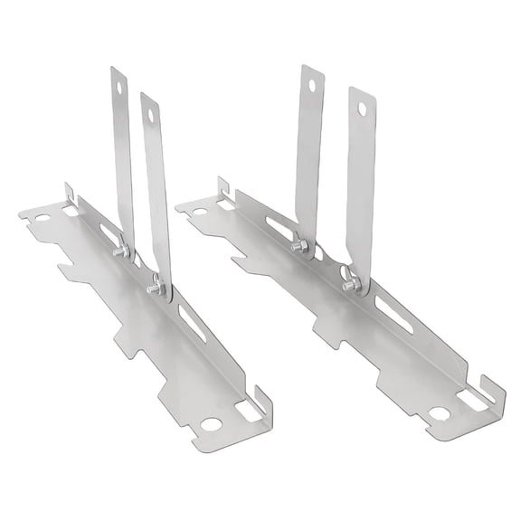 Suodoka 2 Set Wheel Alignment Tools Upgraded Balancing Tool Kit for Automotive Toe Home Use with Extension Bracket Silver 24 inches / 61 cm Universal Fit