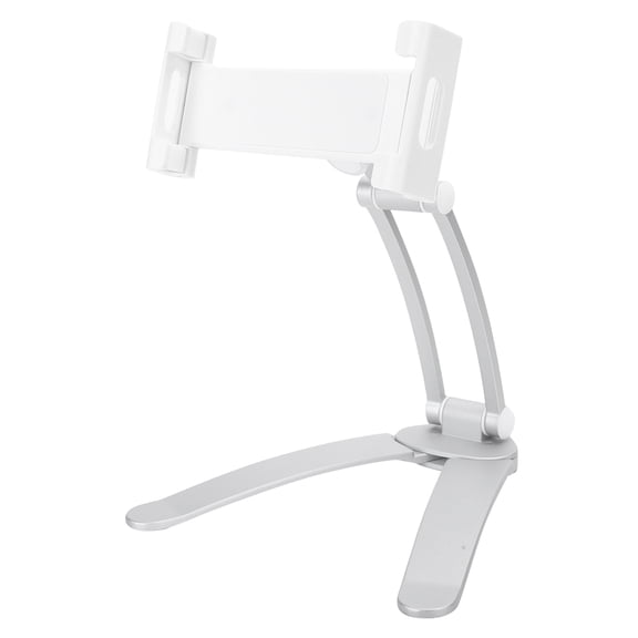 Suodoka 2-in-1 Tablet & Smartphone Stand, Metal Support Bracket for 6 to 8.5 Inches (15.2 to 21.6 cm) Devices, Wall Mount or Desktop Computer Mount