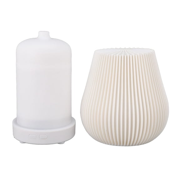 Suodoka 200ml Ultrasonic Electric Humidifier with RGB Night Light, 3 Modes Portable USB Aromatherapy Oil Diffuser for Home, Office and Travel, 6.7 x 5.5 inches / 17 x 14 cm