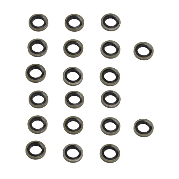 Suodoka 20Pcs Banjo Bolt Fuel Sealing Washers 8mm 3918188 Replacement for Dodge Ram 2500 3500 Cummins[cite: 1]