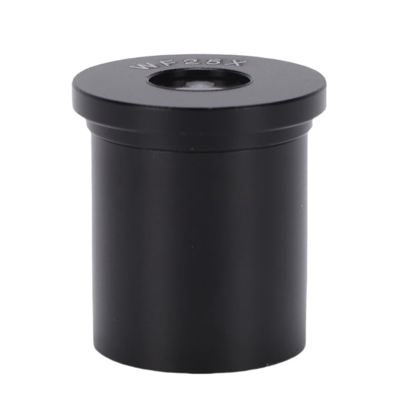 Suodoka 25X Biological Microscope Eyepiece with 23.2mm Interface, Aluminum Alloy and Optical Glass Lens