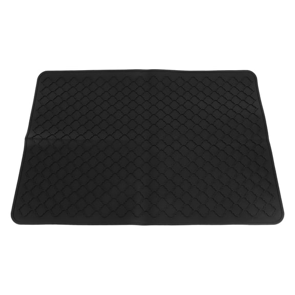 Suodoka 27.8"x19.9" Silicone Electric Stove Cover & Dish Drying Mat  Soft, Foldable, RaisedEdge Protection for Cooktops