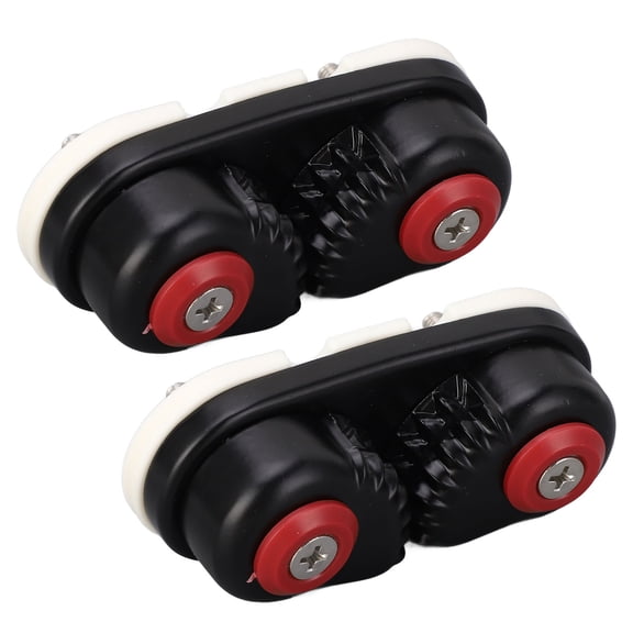 Suodoka 2PCS Kayak Cam Cleat Stainless Steel Rust Resistant Quick Fix Boat Cleats for 0.59 inches / 15 mm Diameter Rope Fast Entry Sailing Fairlead