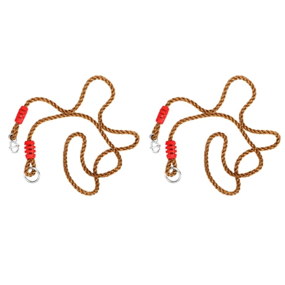 Suodoka 2PCS Swinging Tree Rope Nylon Tear Resistant Heavy Duty Swing Hanging Strap Easy Installation For Hammock Chair (10 inches / 25.4 cm)