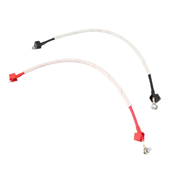 Suodoka 2PCs Battery Cable Power Cord Ring Eyelet Positive Negative Pole for 173 178F 186 188F Generators 17.72 inches / 45 cm[cite: 1]