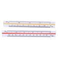 thumbnail image 1 of Suodoka 2Pcs Architectural Ruler Set Plastic Small Scale Pocket Mini for Engineer Architects Engineering Scaling 12.5cm / 4.9 inches, 1 of 9