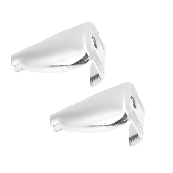 Suodoka 2Pcs Drum Lug Iron Chrome Color Musical Instrument Maintenance Accessories WC704 Snare Drum Ear Bass Drum Hook Metal Drum Lug Set (Aperture: 0.2 inches / 6 mm)[cite: 1]