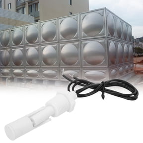 Suodoka 2Pcs Water Level Sensor Switch White PP Plastic Liquid Float Switch 1/2in / 1.27cm Thread NPT DC0-110V