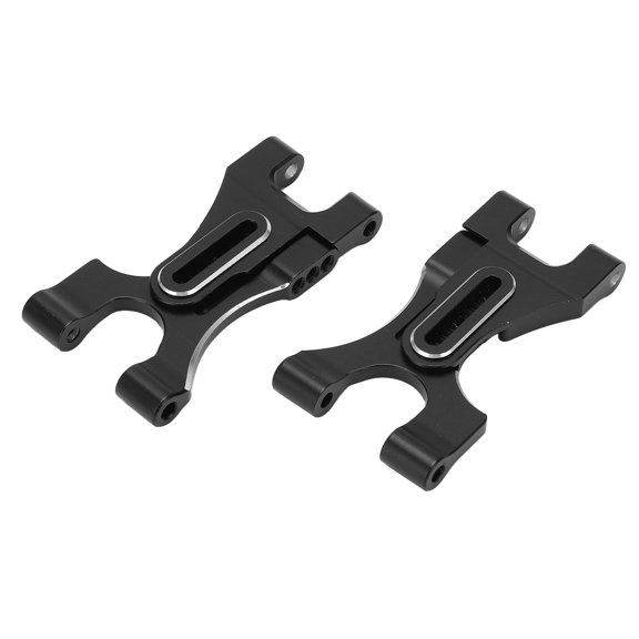 Suodoka 2Set RC Steering Swing Rear Lower Swing Arm Aluminum Alloy Black Suspension Arm Replacement Part for 3Racing Sakura D5 1/10 Scale Remote Control Road Car Model Vehicle (5.12 inches / 13.0 cm)