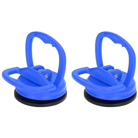 Suodoka 2pcs Suction Cup Puller Big Pull Buckle Lifter for Ceramic Tile Glass Car Shell Phone Disassembly Tool Blue 2.2 inches / 5.6 cm