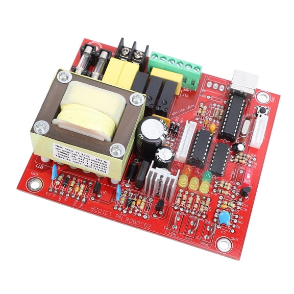 Suodoka 3-24KW Sauna Machine Main PCB Circuit Board Replacement, High-Performance Steam Generator Control Board for Home and Commercial Spa Systems, Heat Resistant 220-240V (4.8 x 4.1 inches)