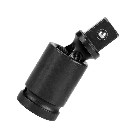 Suodoka 3/4 Inch Drive Universal Joint Swivel Adapter Air Impact Wobble Socket, Chromium-Molybdenum Steel, 360 Degree Rotation, Corrosion Resistant Black Oxide Finish Hand Tool Accessory for Repair