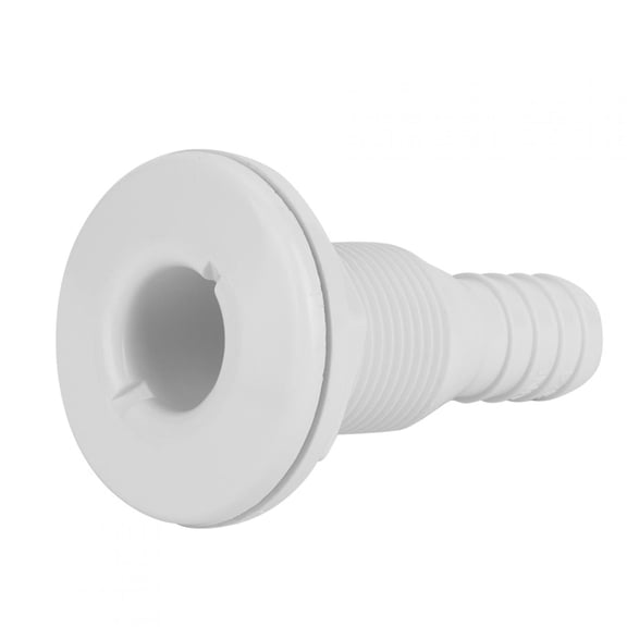 Suodoka 3/4in Plastic Marine Thru Hull Exhaust Fittings Boat Drain Outlet Plug White[cite: 1] Boat Accessories Caravans RV Motorhomes Trucks Tractors Replacement Part