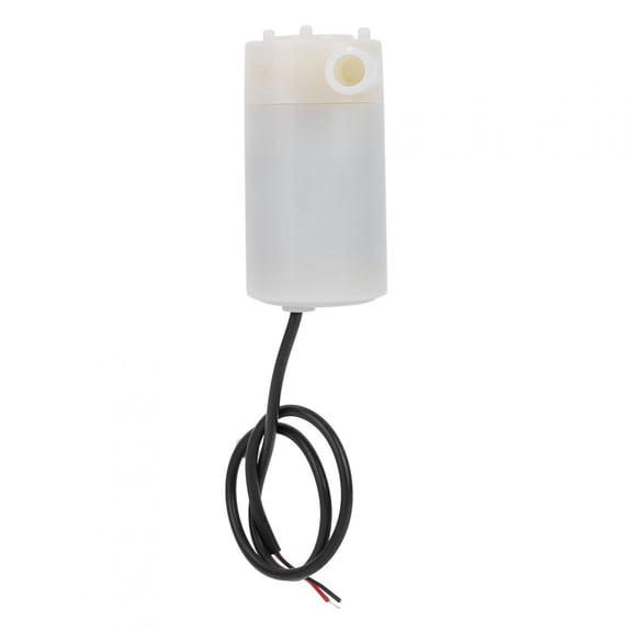 Suodoka 3-5V Micro Submersible Water Pump Water Tank Accessory USB Port for Computer Cooling System Portable Fish Tank Fountain Mini Pump 43x23x31mm White