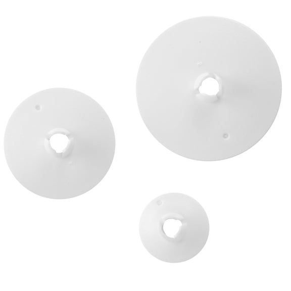 Suodoka 3-Piece Spool Cap Replacement for VIKING and PFAFF Household Sewing Embroidery Machine Accessories, Durable ABS Plastic Parts for Simple Mending and Basic Garment Repairs
