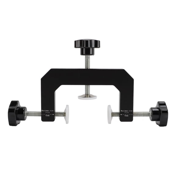 Suodoka 3 Way Face Clamp, Aluminium Alloy Ergonomic Adjustable Cabinet C Clamp for Woodworking, Carpentry, Cutting and Drilling, Max Jaw 3-1/4 Inches / 8.25 cm