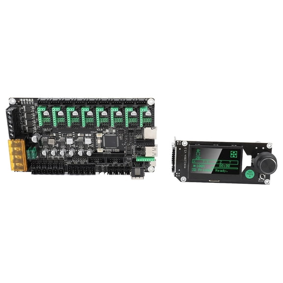 Suodoka 32Bit 168Mhz 8 Axes F407 Control Board Motherboard with LCD Display for Ender 3 3 V2 DC12-24V 3D Printer Parts 9.84 inches / 25 cm