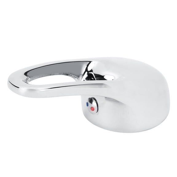 Suodoka 35mm Zinc Alloy Basin Mixer Faucet Tap Single Lever Handle Replacement for Kitchen Bathroom Chrome Finish, Highly Reflective Replacement Part