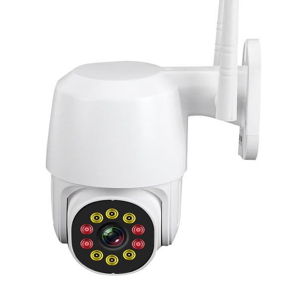 Suodoka 360° Outdoor IP Camera Wireless Dome IP66 WiFi Remote HD Motion Detection Home Security Camera 1080P EU Plug 6.69 inches / 17 cm