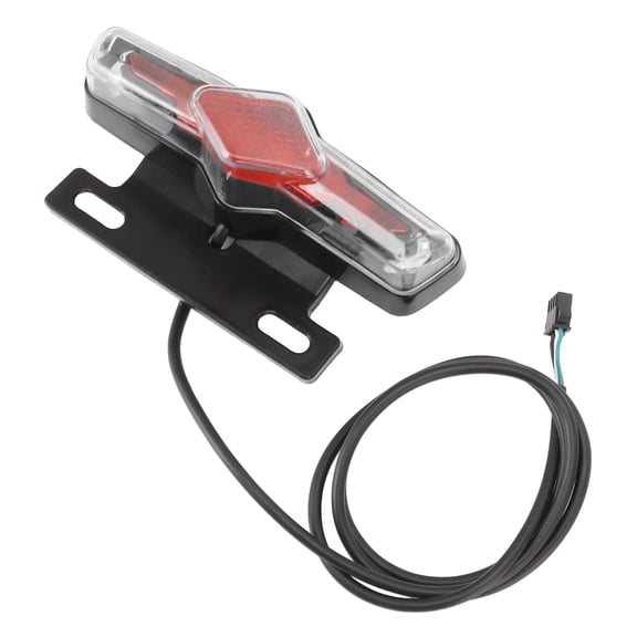 Suodoka 36V-60V Electric Bike Tail Light Turn Signal Two in One Warning Signal Waterproof IPX4 Back Light for Night Riding Compatible with 36-60V E-Bikes (7.87 inches / 20 cm)