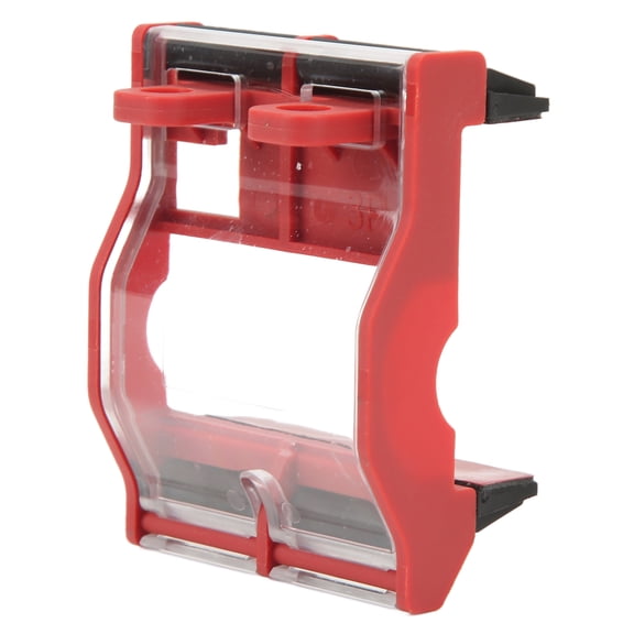 Suodoka 3P Circuit Breaker Transparent Protection Cover, Stable Fixing Insulation Protection Cover Lid for Electrical Equipment, Home Improvement Safety Lockout Tagout Device
