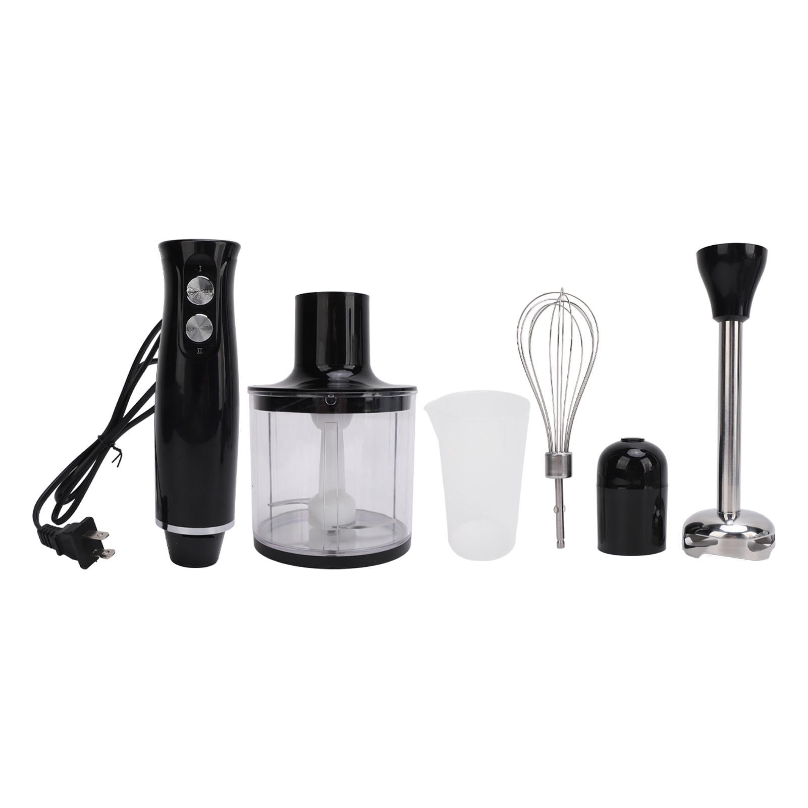 Suodoka 4‑in‑1 Handheld Food Processor & Blender – 2‑Speed High‑Power Motor, Low‑Noise, Portable Stick Design for Baby Food, Egg Mixing, Juicing & Milkshakes