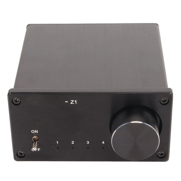 Suodoka 4 in 1 Out RCA Switcher HiFi Lossless Signal Transmission Dual Channel RCA Stereo Sound Switch for Home Theater