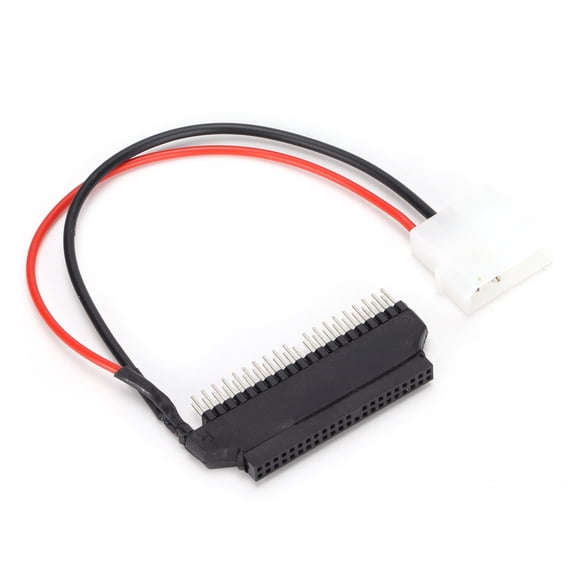 Suodoka 44-Pin IDE to 40-Pin IDE Adapter Durable Laptop to Desktop 2.5in to 3.5in IDE Converter Cable Connector