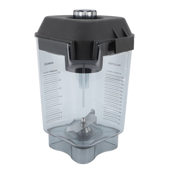 Suodoka 48oz (1.4L) Commercial Blender Pitcher PC Container with Stainless Steel Blades Assembly