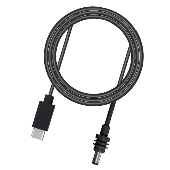 Suodoka 49.2FT USB C to DC Power Cable 100W Type C Input Waterproof Barrel Jack Charging Cord 18AWG Copper Wire for 65W+ PD Power Supply (15m / 49.2 feet)