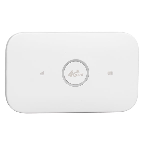 Suodoka 4G LTE Mobile Hotspot 300Mbps Portable WiFi Device Wireless Pocket Router Support 10 Users with SIM Card Slot for Travel High Speed Internet Gadget White 9.8x6x1cm / 3.86x2.36x0.39in