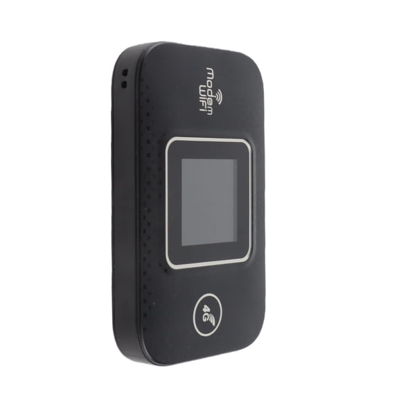 Suodoka 4G LTE Mobile WiFi Hotspot Portable Travel Router with 3000mAh Battery Standard SIM Slot Connect 10 Devices 2.4GHz Color Screen 3.86 inches / 9.8 cm