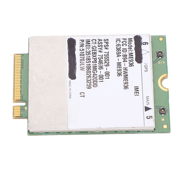 Suodoka 4G LTE Network Card ME936 SPS 755529 100Mbps Download Speed NGFF M.2 Network Module for Computer PC and Laptop (6 inches / 15.2 cm)