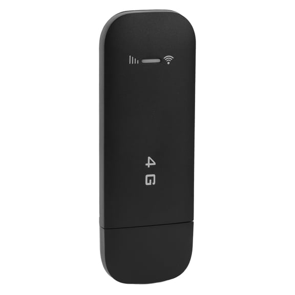 Suodoka 4G LTE USB Portable WiFi Router Mobile Hotspot Up to 10 Users Standard SIM Card Slot Support B1/3/5 Frequency Band Black (5.12 inches / 13.00 cm)