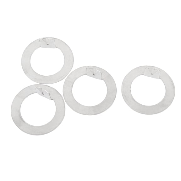 Suodoka 4PCS 1 Inch Trailer Wheel Spindle Washer Stainless Steel for EZ Lube 2K-7K Axle Replacement (2.54 cm)