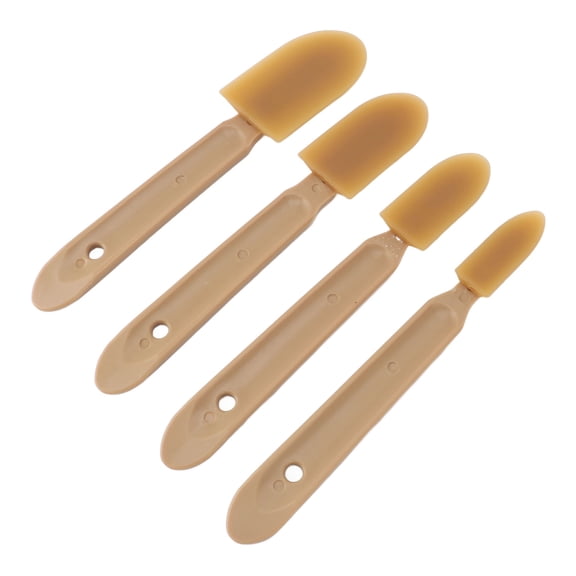 Suodoka 4pc Silicone Caulking Tool Kit, Grout Sealant Spreader Spatula Applicator for Bathroom and Kitchen (9.3 inches / 23.6 cm)