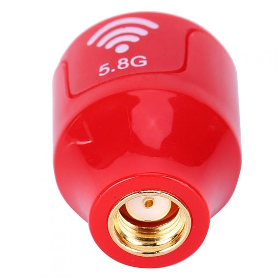 Suodoka 5.8Ghz 3dBi RHCP High Gain Antenna for FPV Racing Drone RC Parts Accessory RP-SMA Red Inner Hole Aerial Replacement Part (0.79 inches / 2 cm) [cite: 29]